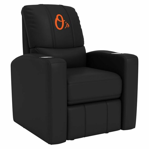 Dreamseat Stealth Recliner with Baltimore Orioles Secondary Logo XZ52082CDSMHTBLK-PSMLB20021